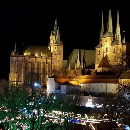 Feine Apartments In Der Suedstadt Von Erfurt Mit Kostenlosen Stellplatz & Flasche Wein Zur Begruessung Eksteriør billede