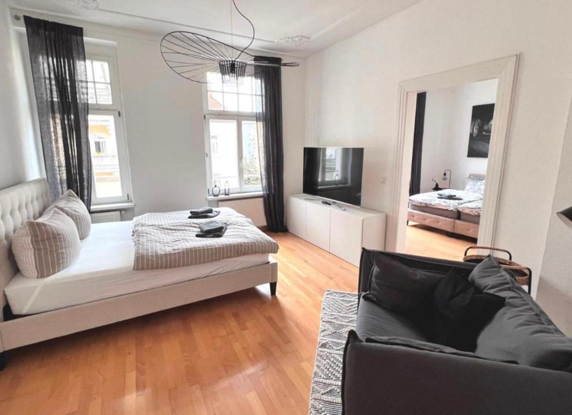 Feine Apartments In Der Suedstadt Von Erfurt Mit Kostenlosen Stellplatz & Flasche Wein Zur Begruessung Eksteriør billede